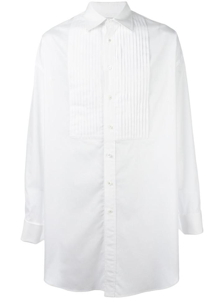 Alexander Mcqueen Oversized Shirt, Men's, Size: Medium, White, Cotton