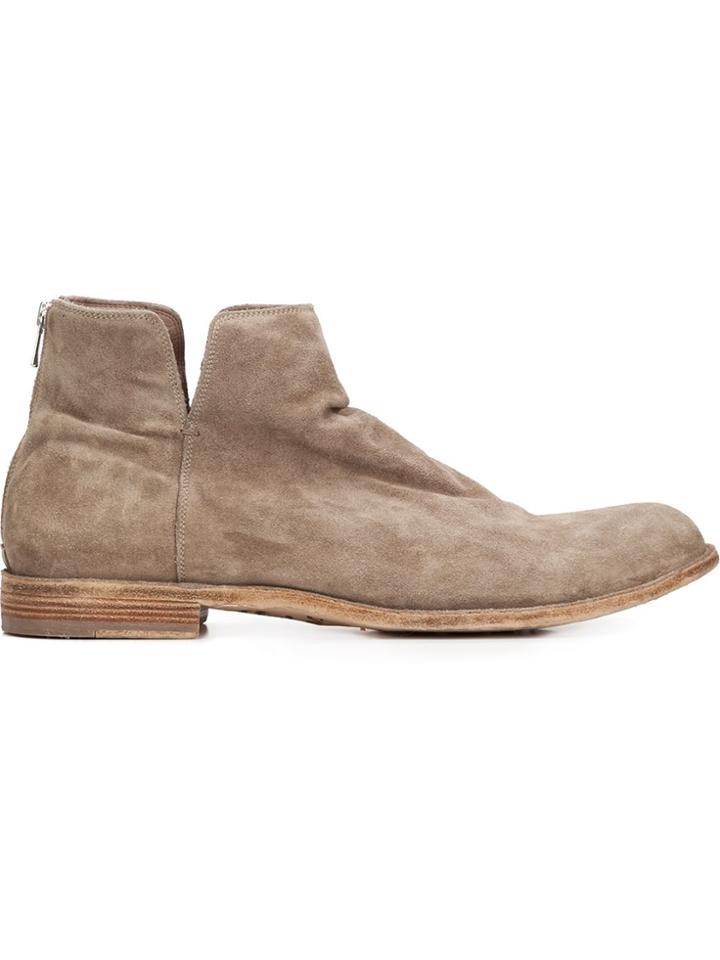 Officine Creative 'ideal' Ankle Boots - Nude & Neutrals
