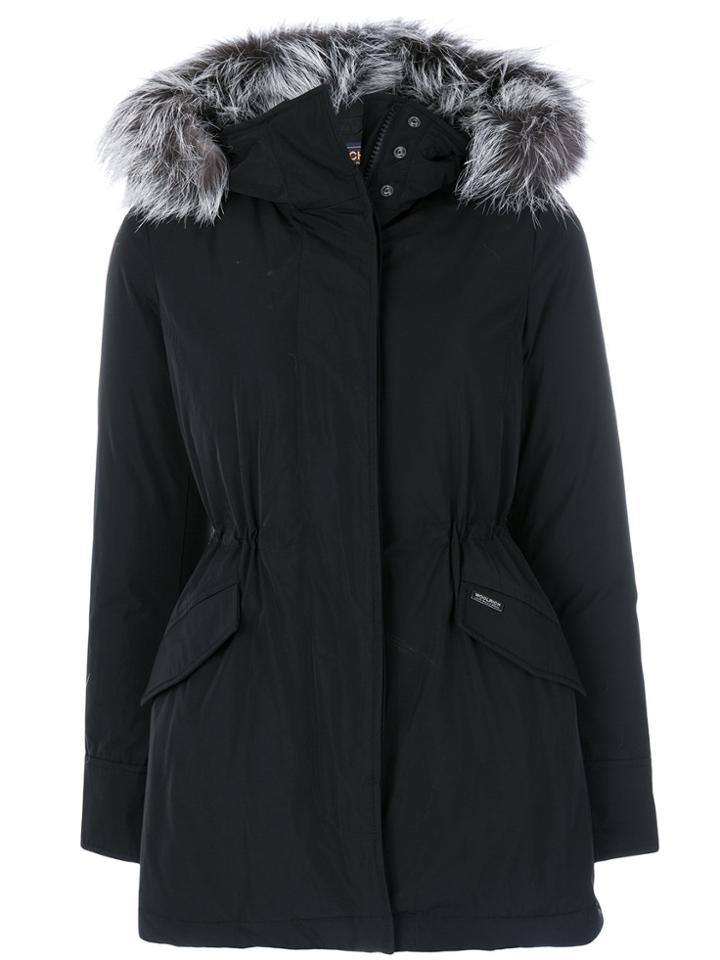 Woolrich Hooded Jacket - Black
