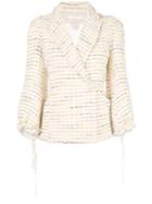 Brock Collection Tweed Jacket - Neutrals