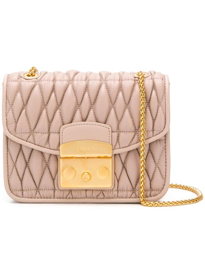 Furla Metropolis Cometa Bag - Neutrals