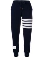 Thom Browne Double-faced Cashmere Sweatpants - Blue