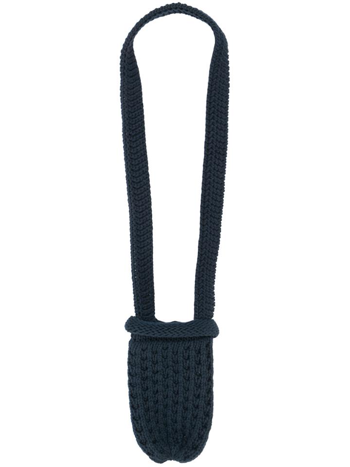 Sunnei Pac Shoulder Bag - Blue