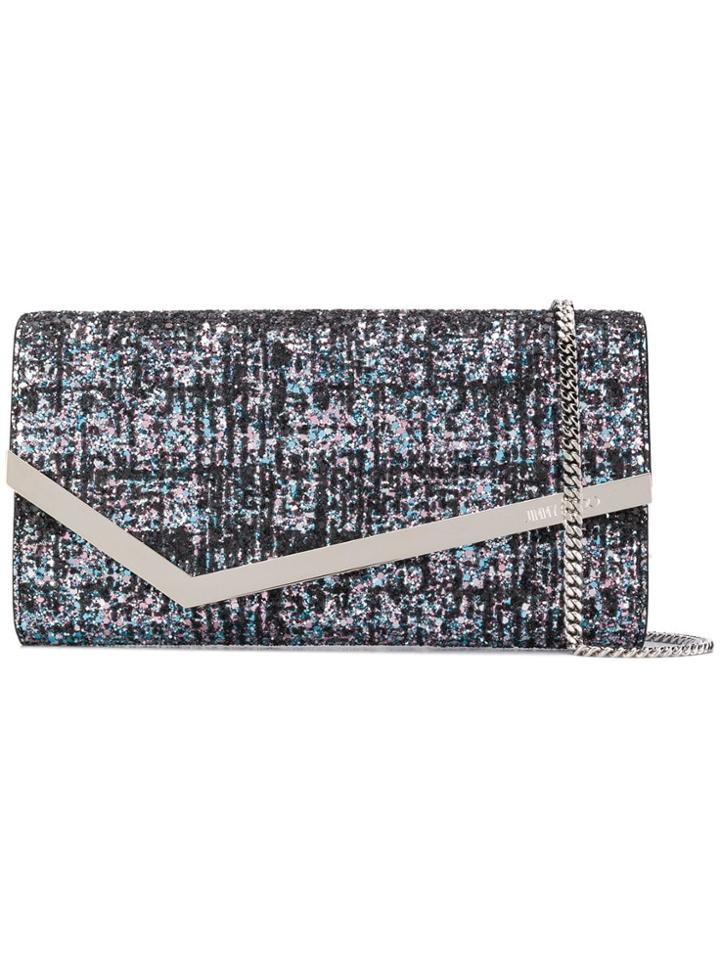Jimmy Choo Emmie Clutch Bag - Silver