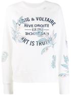 Zadig & Voltaire Logo Printed Sweater - White