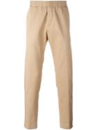 Msgm Casual Trousers, Men's, Size: 48, Nude/neutrals, Cotton