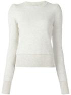 Isabel Marant Étoile 'baringo' Jumper, Women's, Size: 34, Grey, Cotton/wool/polyamide/spandex/elastane
