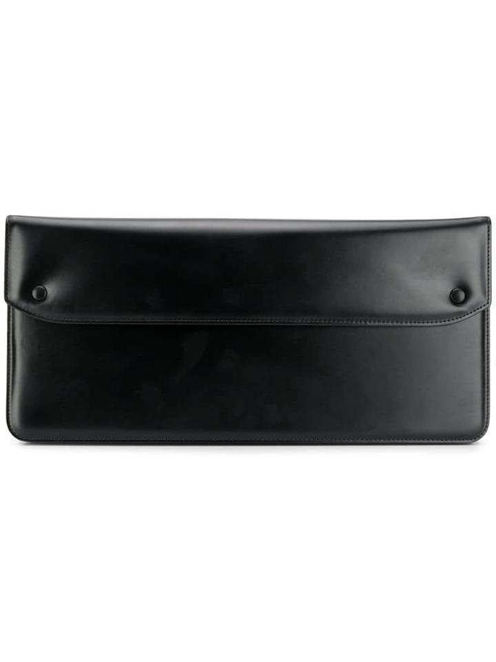 Maison Margiela Snap Fastening Pouch - Black