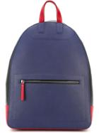 Maison Margiela Colour Block Backpack, Blue, Nylon/polyurethane