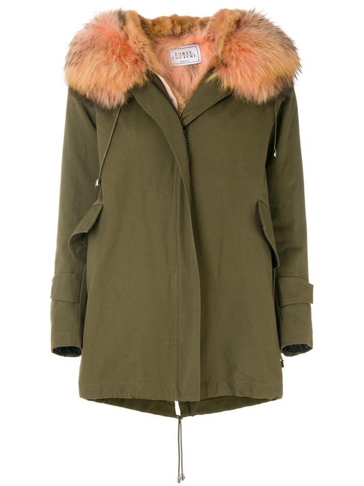 Forte Couture New Gala Military Coat - Green