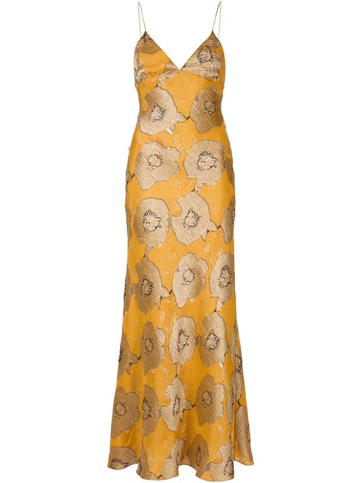 Brock Collection Long Jacquard Dress