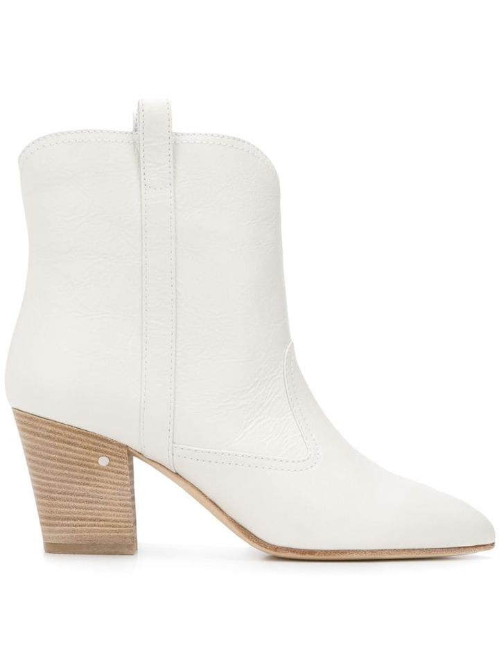 Laurence Dacade Sheryll 70 Ankle Boots - White