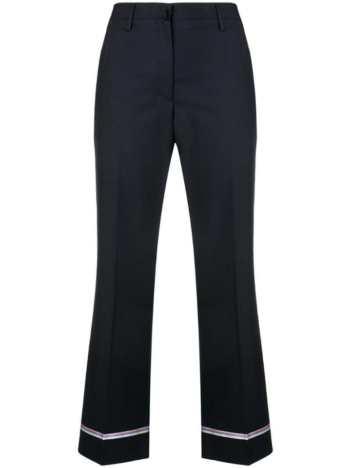 Golden Goose Cropped Trousers - Blue
