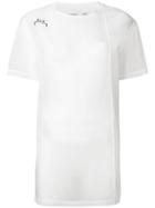 A-cold-wall* Sheer T-shirt Dress - White