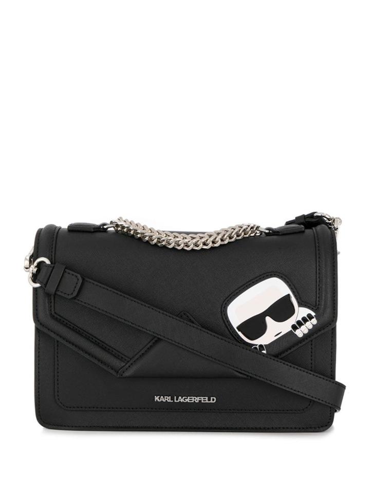 Karl Lagerfeld Envelope Cross Body Bag - Black