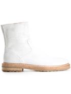 Ann Demeulemeester Pull-on Ankle Boots - White