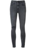 Nobody Denim Cult Skinny Ankle Silver Dust - Grey