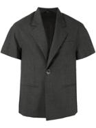 Namacheko Short-sleeve Shirt Jacket - Grey