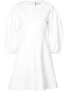 Tibi Bond Stretch Sculpted Dress - White