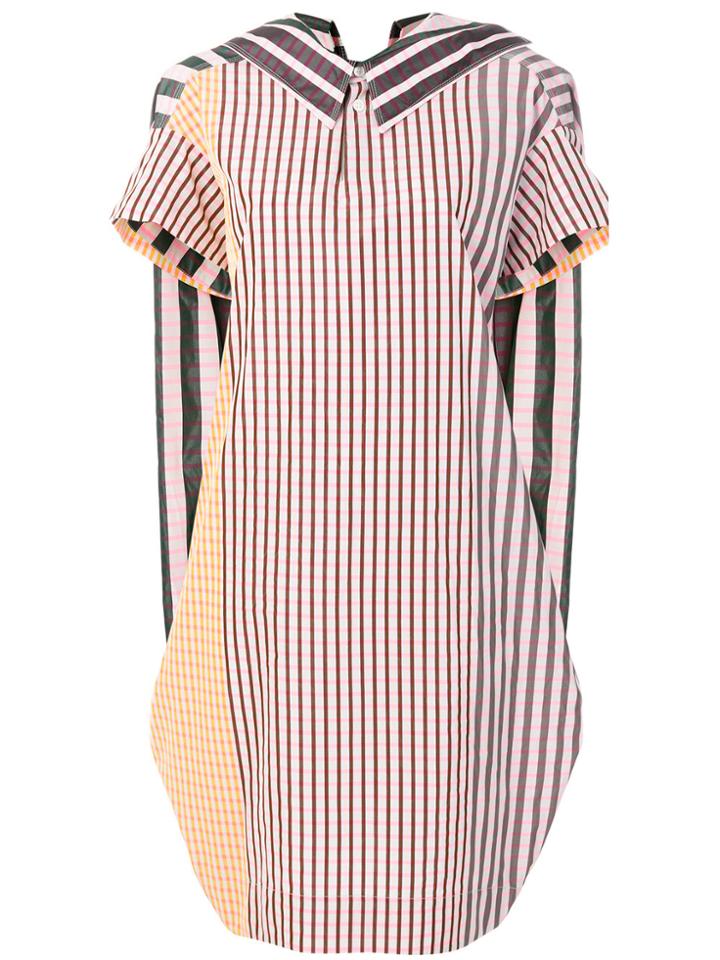 Marni Striped Panel Dress - Multicolour