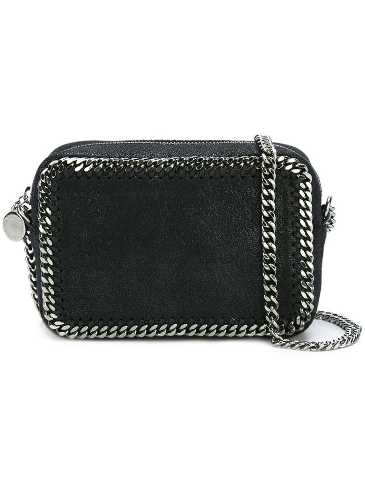 Stella Mccartney 'falabella' Top Zip Crossbody Bag, Women's, Black