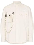 The North Face Black Label Coach Nylon Strap Pocket Shirt - White
