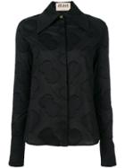 A.w.a.k.e. Floral Embroidery Shirt - Black