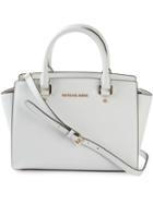 Michael Michael Kors Medium Selma Tote, Women's, White, Leather