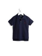 Ralph Lauren Kids High Low Polo Shirt, Boy's, Size: 7 Yrs, Blue