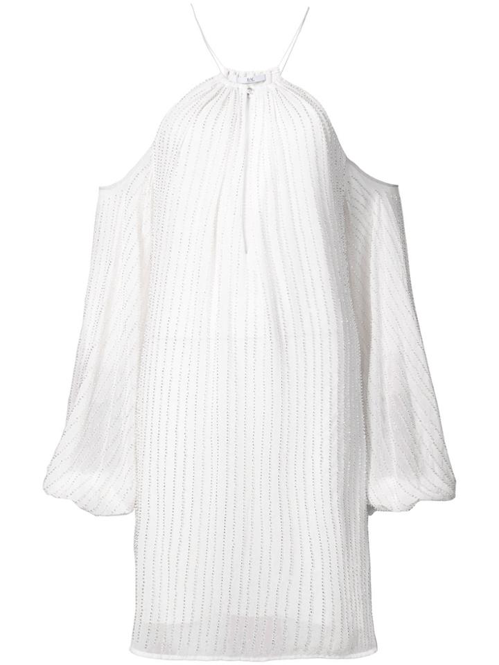 Zac Zac Posen Marianne Dress With Cut Out Shoulders - White
