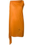 Rick Owens Drkshdw Asymmetric Jersey Dress