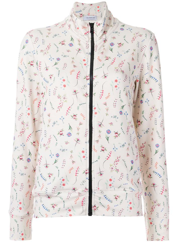 Olympiah - Printed Jacket - Women - Polyester/spandex/elastane - P, White, Polyester/spandex/elastane