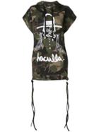 Haculla Camouflage Print Sleeveless Hoody, Women's, Size: Xs, Green, Cotton