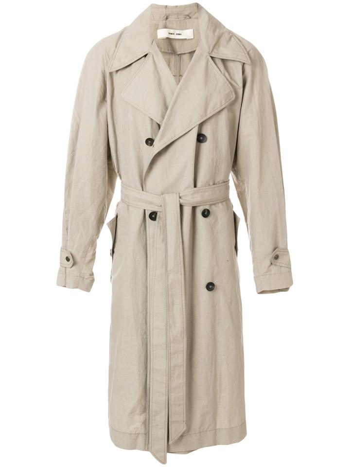 Damir Doma Clay Coat - Nude & Neutrals