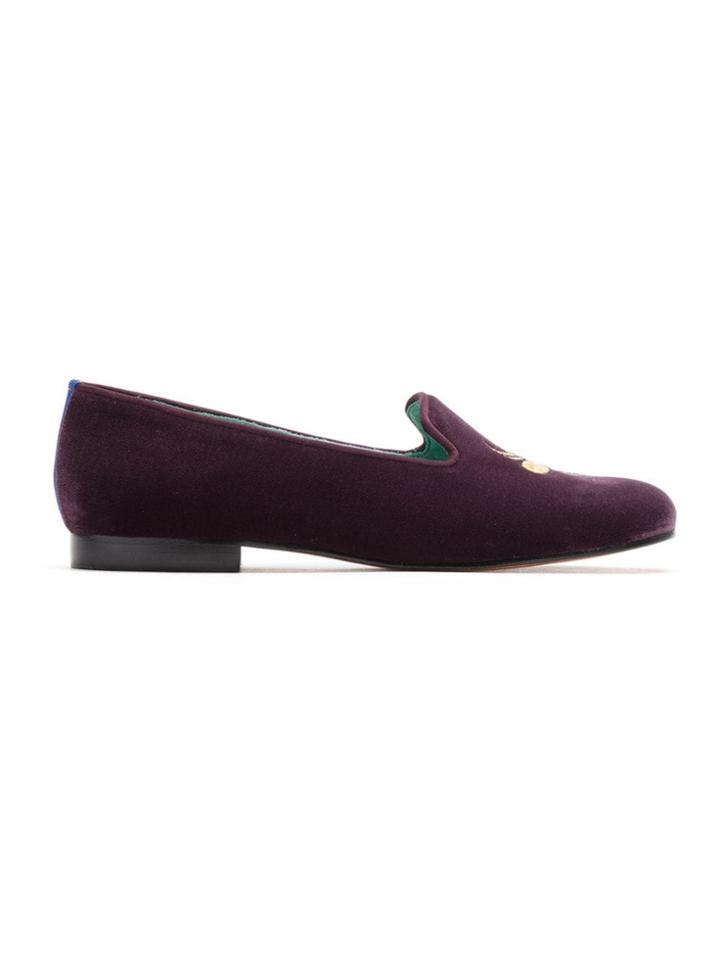 Blue Bird Shoes Suede Bugs Slipper - Red