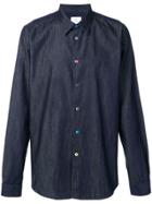 Ps By Paul Smith Long Sleeved Shirt - Blue