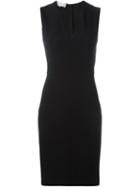 Stella Mccartney V-neck Dress, Women's, Size: 36, Black, Silk/cotton/polyamide/viscose