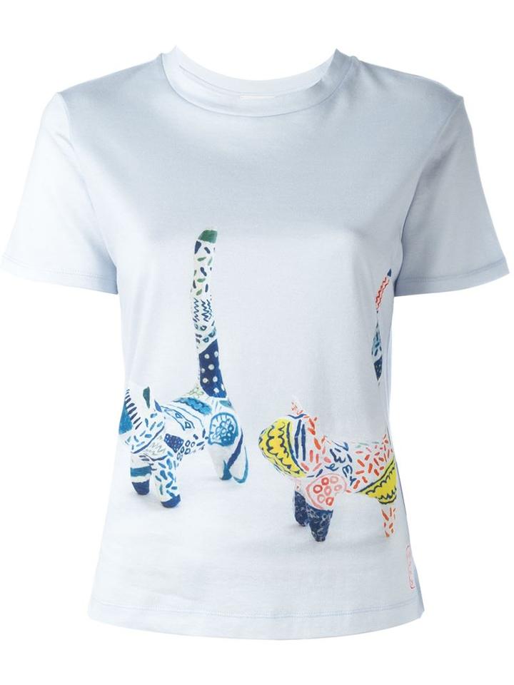 Paul By Paul Smith Cat Print T-shirt