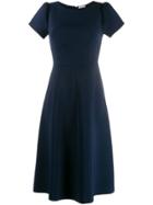 P.a.r.o.s.h. Classic Fit & Flare Dress - Blue