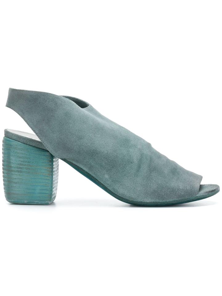 Marsèll Block Heel Mules - Blue