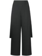 Chalayan Side Split Gaucho Trousers - Grey