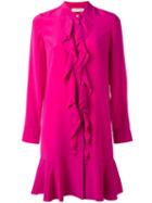 Tory Burch Jane Dress, Women's, Size: 4, Pink/purple, Silk