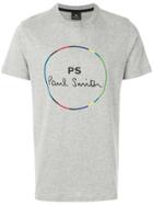 Ps By Paul Smith Circle Logo T-shirt - Grey