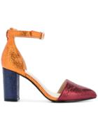 G.v.g.v. Glitter Colour Block Pumps - Multicolour