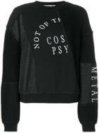 Mcq Alexander Mcqueen Apatchwork Sweatshirt - Black