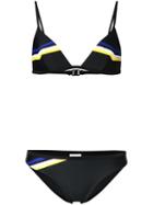 P.e Nation Wild Thing Bikini, Women's, Size: 10, Black, Polyester/spandex/elastane