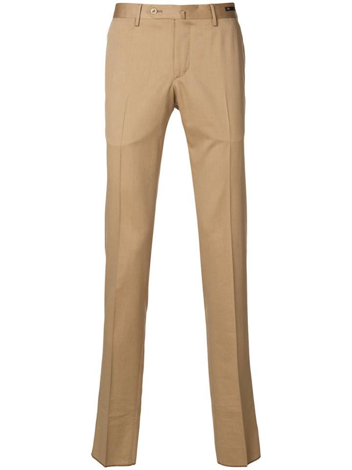 Pt01 Side Fastened Trousers - Nude & Neutrals