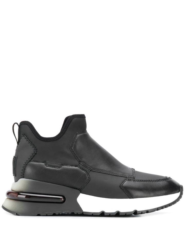 Ash Krystal Pull-on Sneakers - Black