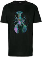 Lanvin - 'flying Lobster' T-shirt - Men - Cotton - L, Black, Cotton
