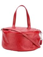 Balenciaga High Shine Bag, Women's, Red, Calf Leather